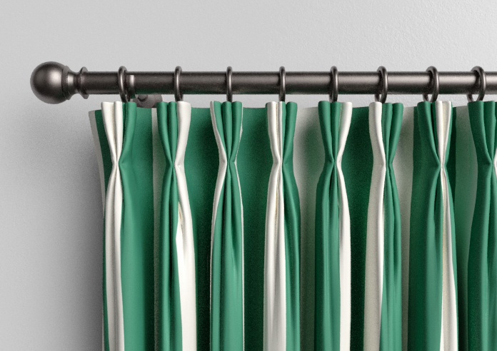 The British Stripe Co. Henry, Liverpool No.1 - Made to Measure Curtains - Image 11